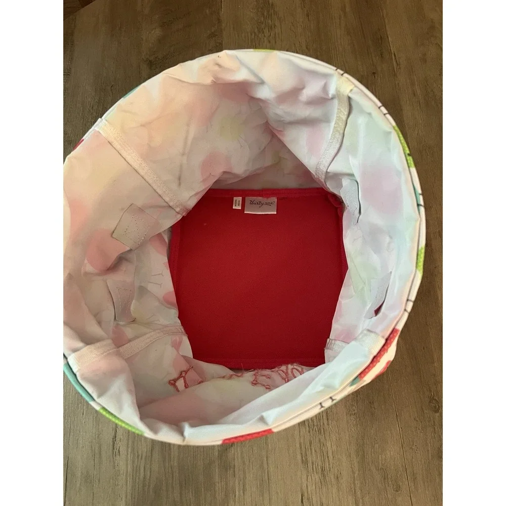 Thirty One Chicken Egg Basket Tote Colorful Chick Design 